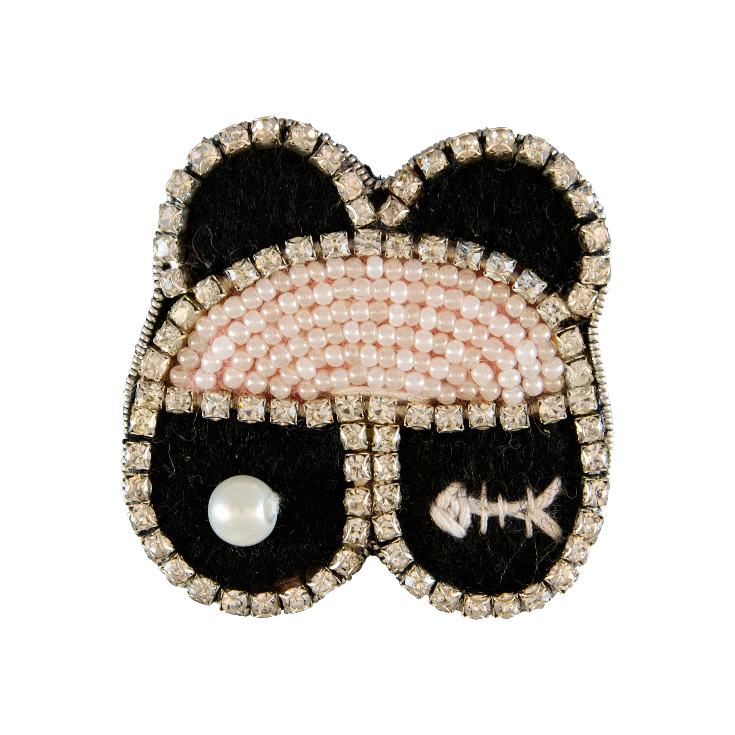  گل سینه زنانه مایا مد طرح گربه کد S208