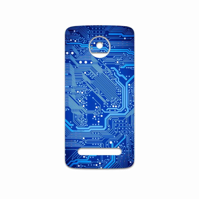 برچسب پوششی ماهوت مدل Blue Printed Circuit Board مناسب برای گوشی موبایل موتورولا Moto Z2 Play