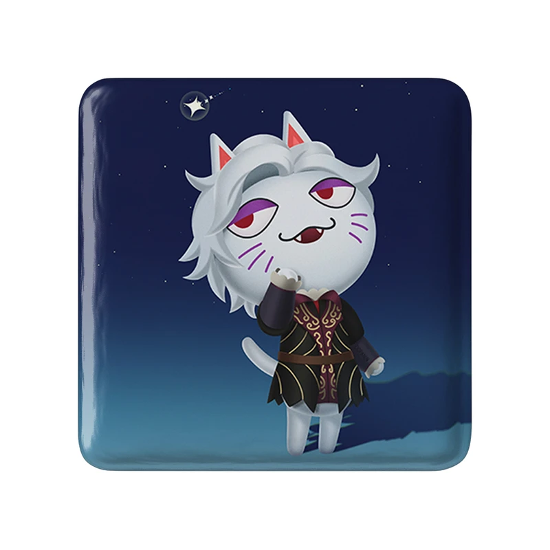 مگنت خندالو طرح بازی انیمال کراسینگ (Animal Crossing) مدل مربعی کد 32650