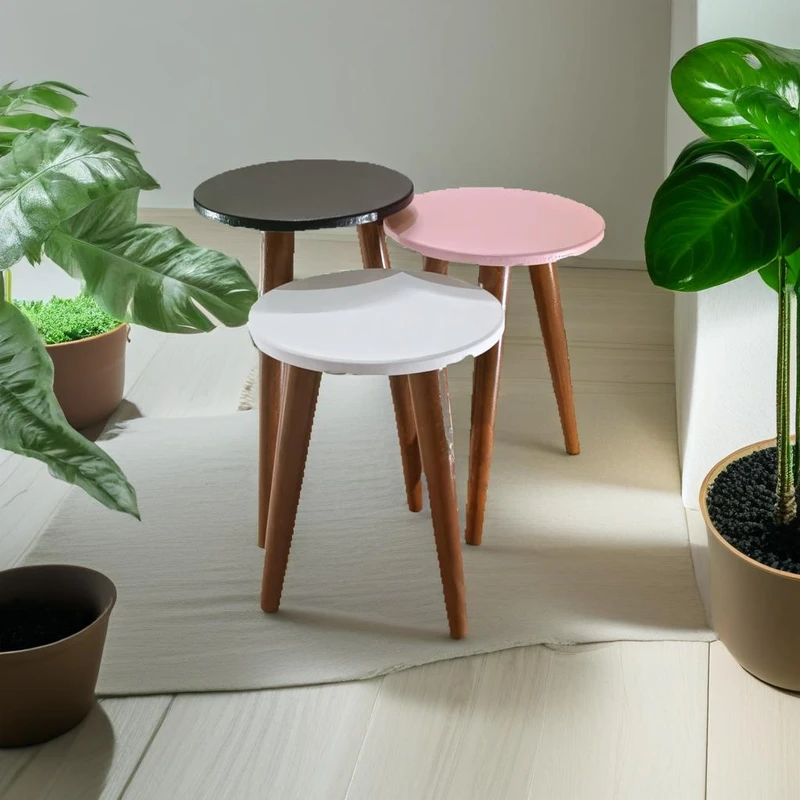  استند گلدان مدل مینیمال-323 کد 22 مجموعه سه عددی