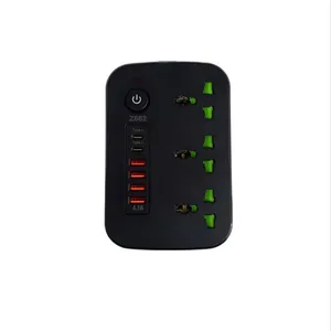 چندراهی برق مدل Z662-2500W.4USB+2typ-c