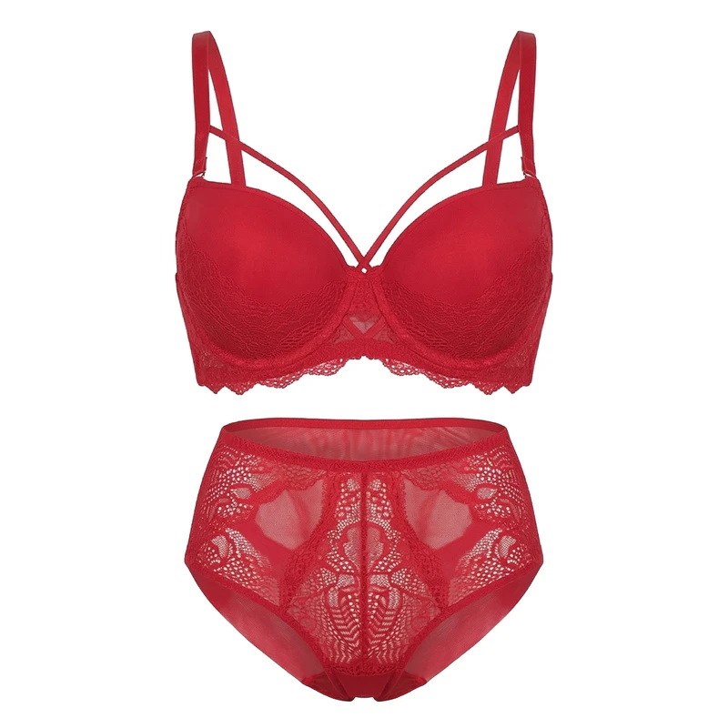 ست شورت و سوتین زنانه مدل پوش آپ کاپ دی