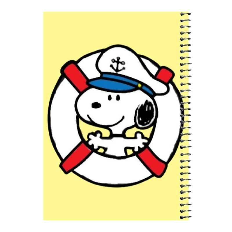 دفتر مشق 80 برگ اس جی مدل اسنوپی کد ۲۵    