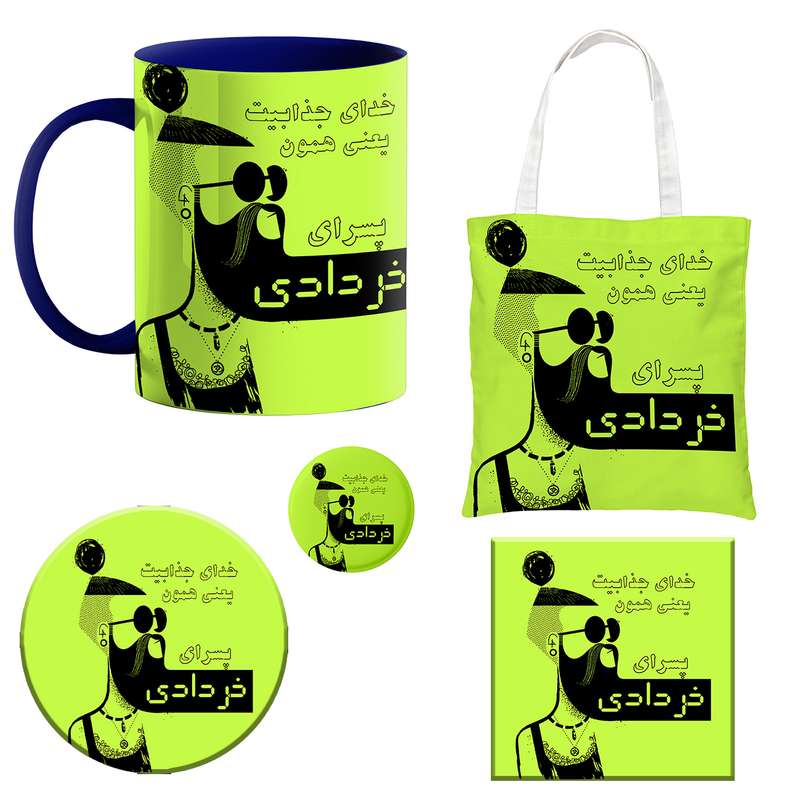 ست هدیه ماگ طرح ماه تولد خرداد کد m870
