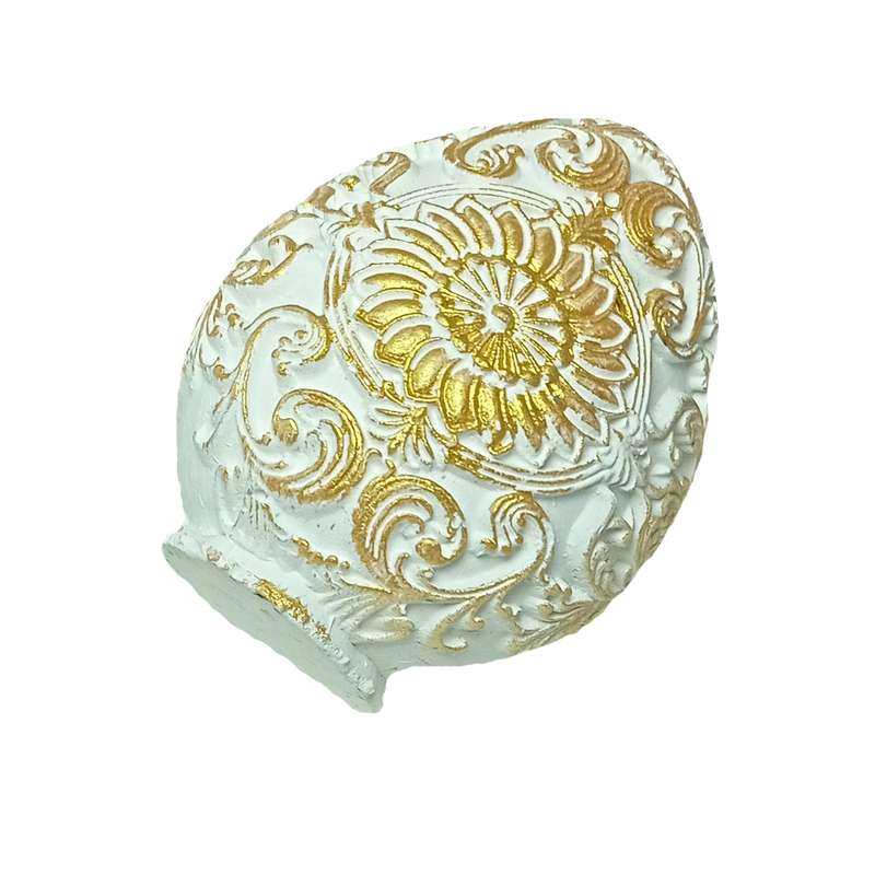 تخم مرغ تزیینی مدل لب طلا تخم مرغ تزیینی مدل لب طلا