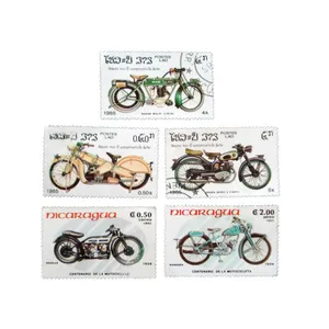تمبر یادگاری مدل موتورسیکلت کد DS2445 مجموعه 5 عددی