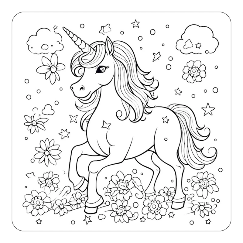 مگنت کاکتی طرح اسب تک شاخ و یونیکورن مدل mp32913