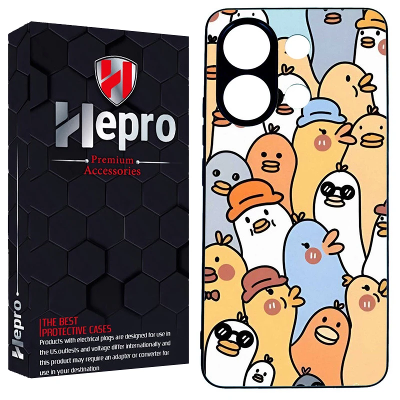 کاور هپرو طرح فانتزی مدل TPU مناسب برای گوشی موبایل شیائومی REDMI NOTE 13 4G