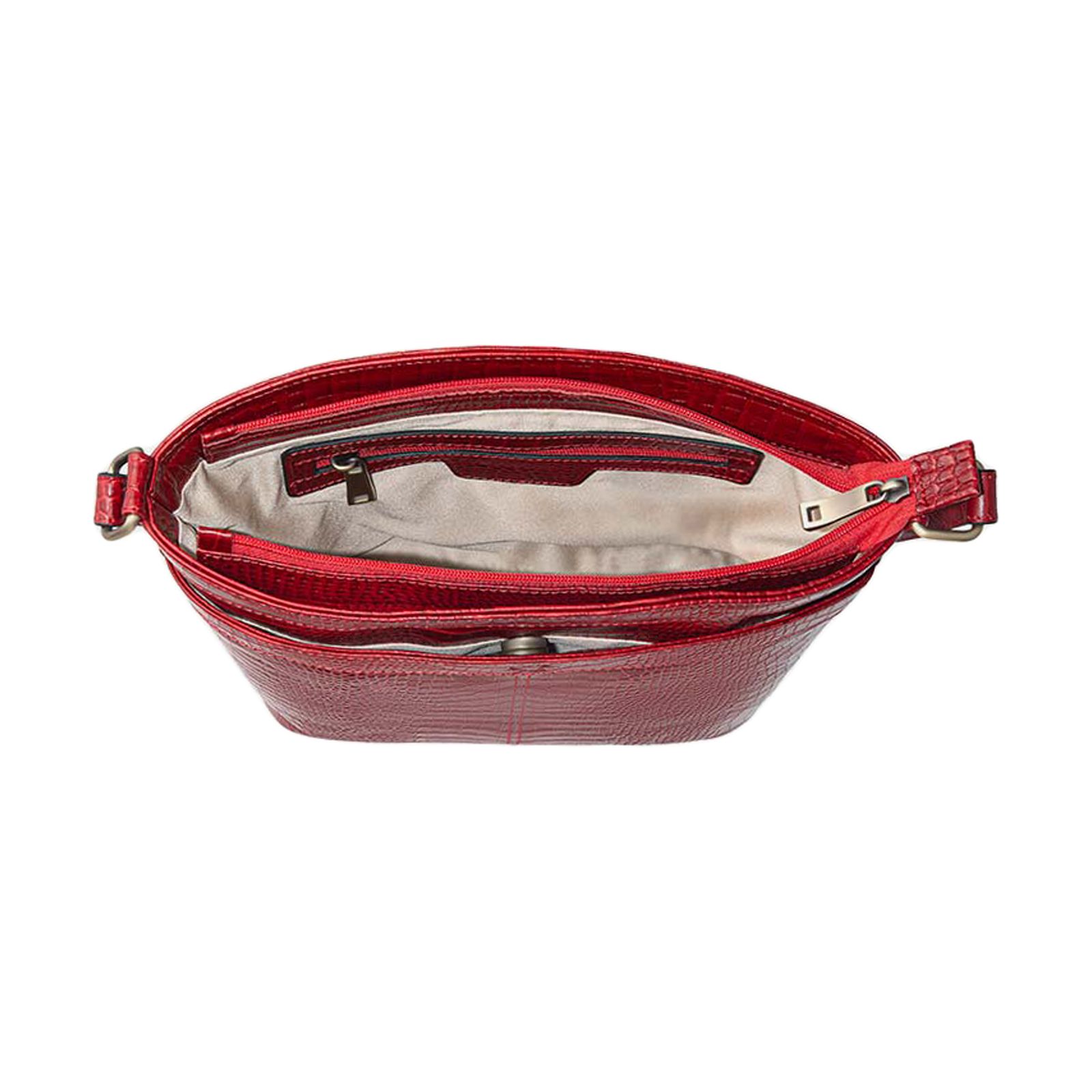 کیف رودوشی زنانه نوین چرم مدل LHB4359 -  - 2