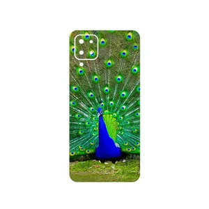 MAHOOT Peacock Cover Sticker for Samsung Galaxy M12