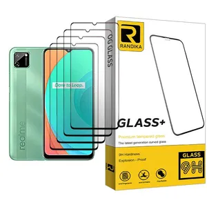 Randika Randika Glass MIX004 Screen Protector For Realme C11 Pack Of 4