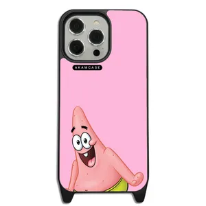 AKAM AMC-WLA14PROMAX-SPONGE BOB18 Cover For Apple iPhone 14 Pro Max