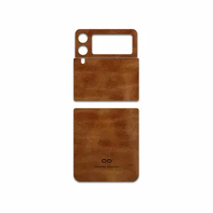 MAHOOT Buffalo-Leather Cover Sticker for Samsung Galaxy Z Flip3 5G