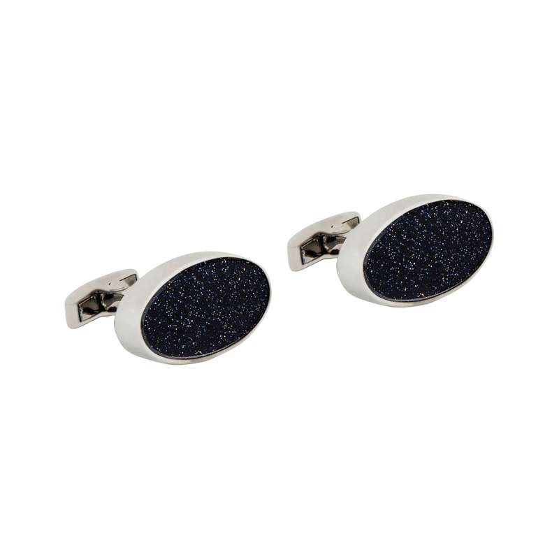 دکمه سردست نقره مردانه دلی جم مدل دلربا بیضی کد 01 دکمه سردست نقره مردانه دلی جم مدل دلربا بیضی کد 01