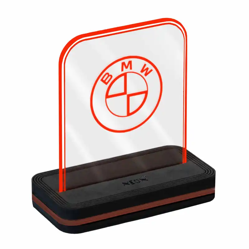 چراغ رومیزی نئون مدل BMW