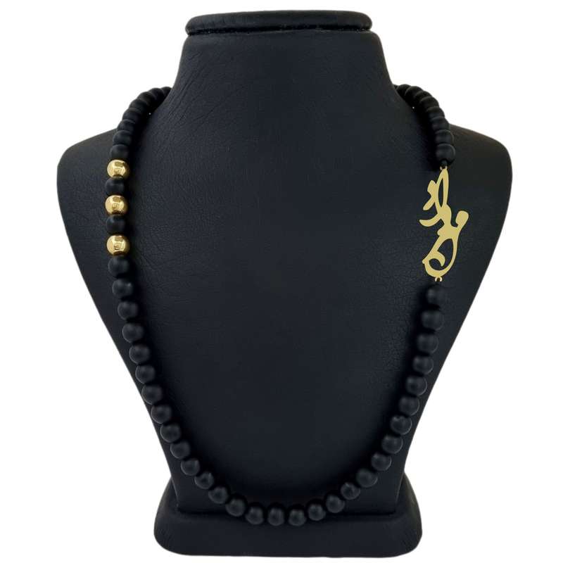 گردنبند طلا  18 عیار بچگانه لیردا مدل اسم مهرداد کد 30301