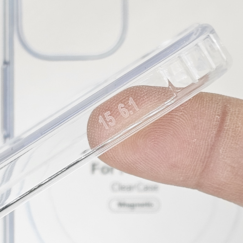 کاور مدل مگ سیف clear مناسب برای گوشی موبایل اپل iphone 15 