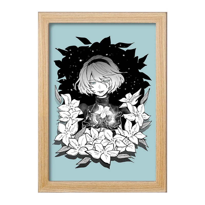 تابلو خندالو مدل بازی نیر اتوماتا (Nier Automata)  کد 31591