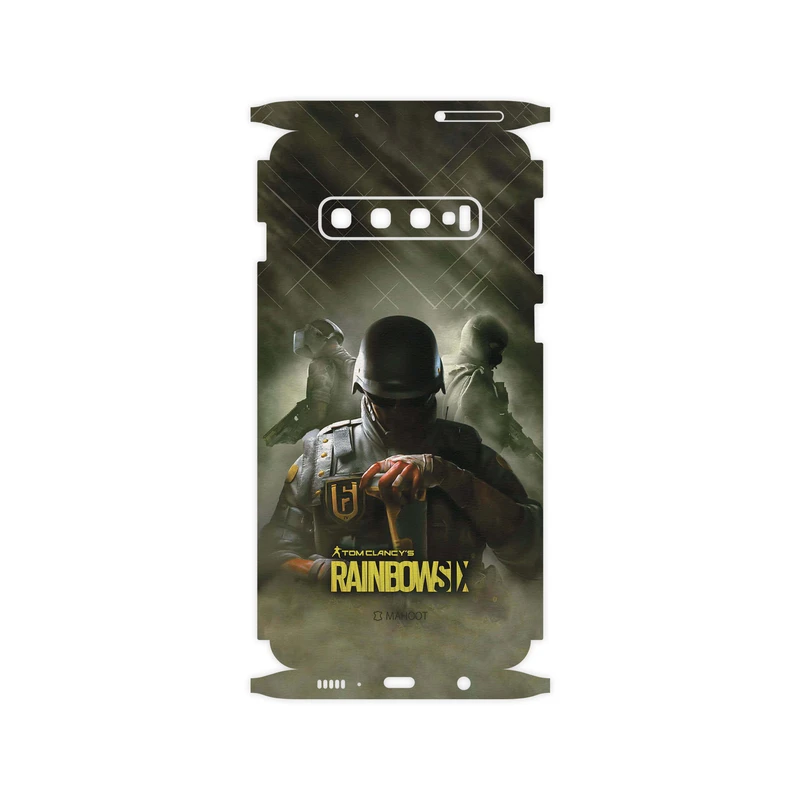 برچسب پوششی ماهوت مدل Rainbow-Six-Game-FullSkin مناسب برای گوشی موبایل سامسونگ Galaxy S10