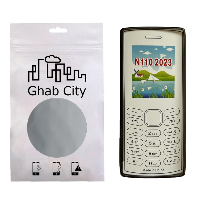 کاور قاب سیتی مدل ژله ای مناسب برای گوشی موبایل نوکیا N110 2023