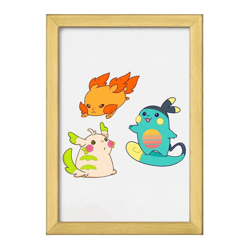 تابلو خندالو طرح بازی پوکمون (pokemon) کد 32700