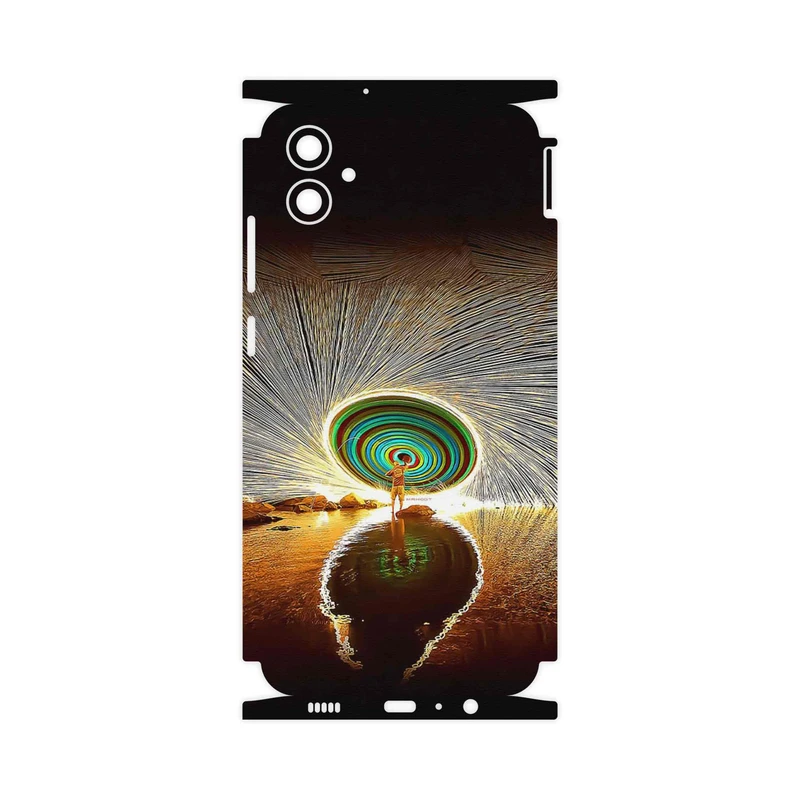 برچسب پوششی ماهوت مدل Night Light Fountain-FullSkin مناسب برای گوشی موبایل سامسونگ Galaxy F04