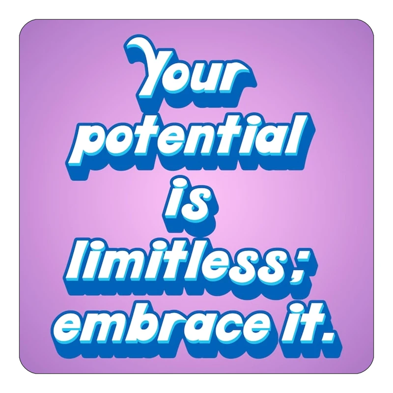 مگنت کاکتی طرح جملات انگیزشی و مثبت مدل mp24973