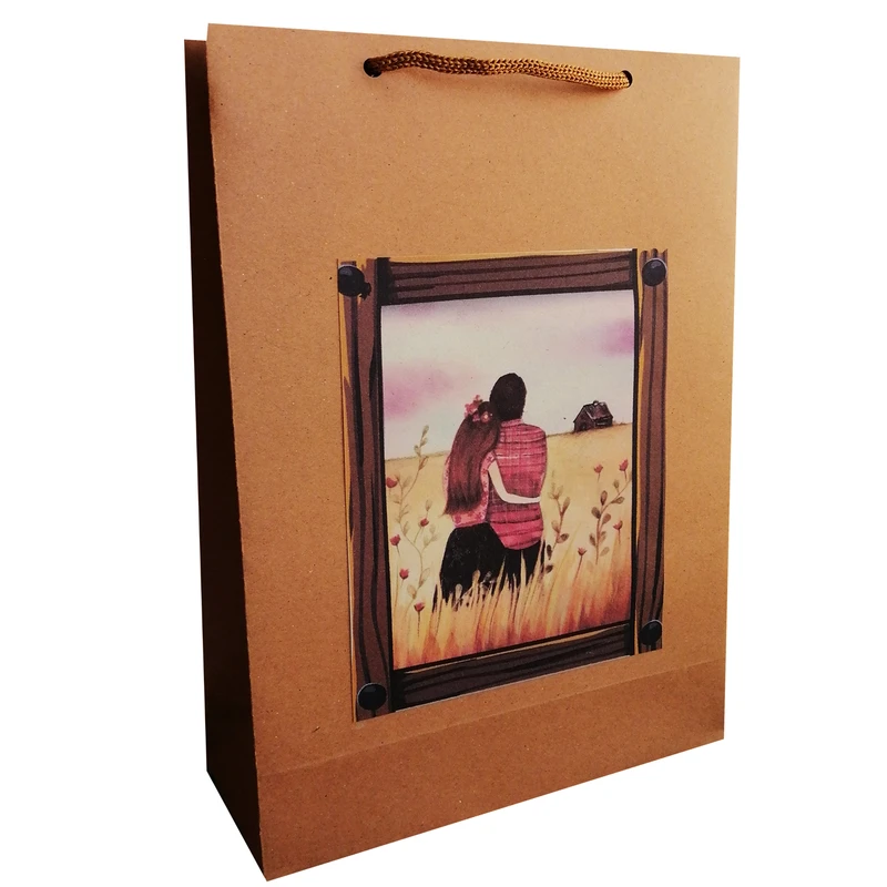 ساک هدیه مدل عشق مجموعه 5 عددی