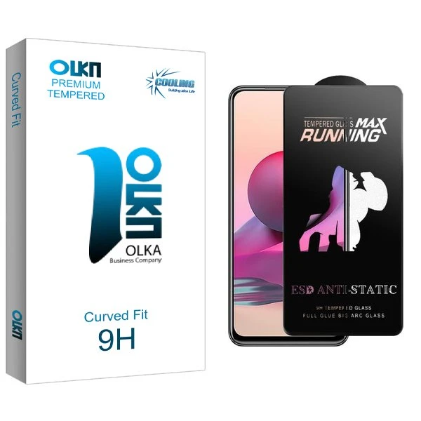 محافظ صفحه نمایش کولینگ مدل Olkanewpkg Running Max مناسب برای گوشی موبایل شیائومی Redmi Note 10 s / 11 4G / 11s / 12s