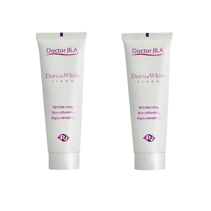 کرم روشن کننده دکتر ژیلا مدل DERMA حجم 50 میلی لیتر مجموعه 2 عددی