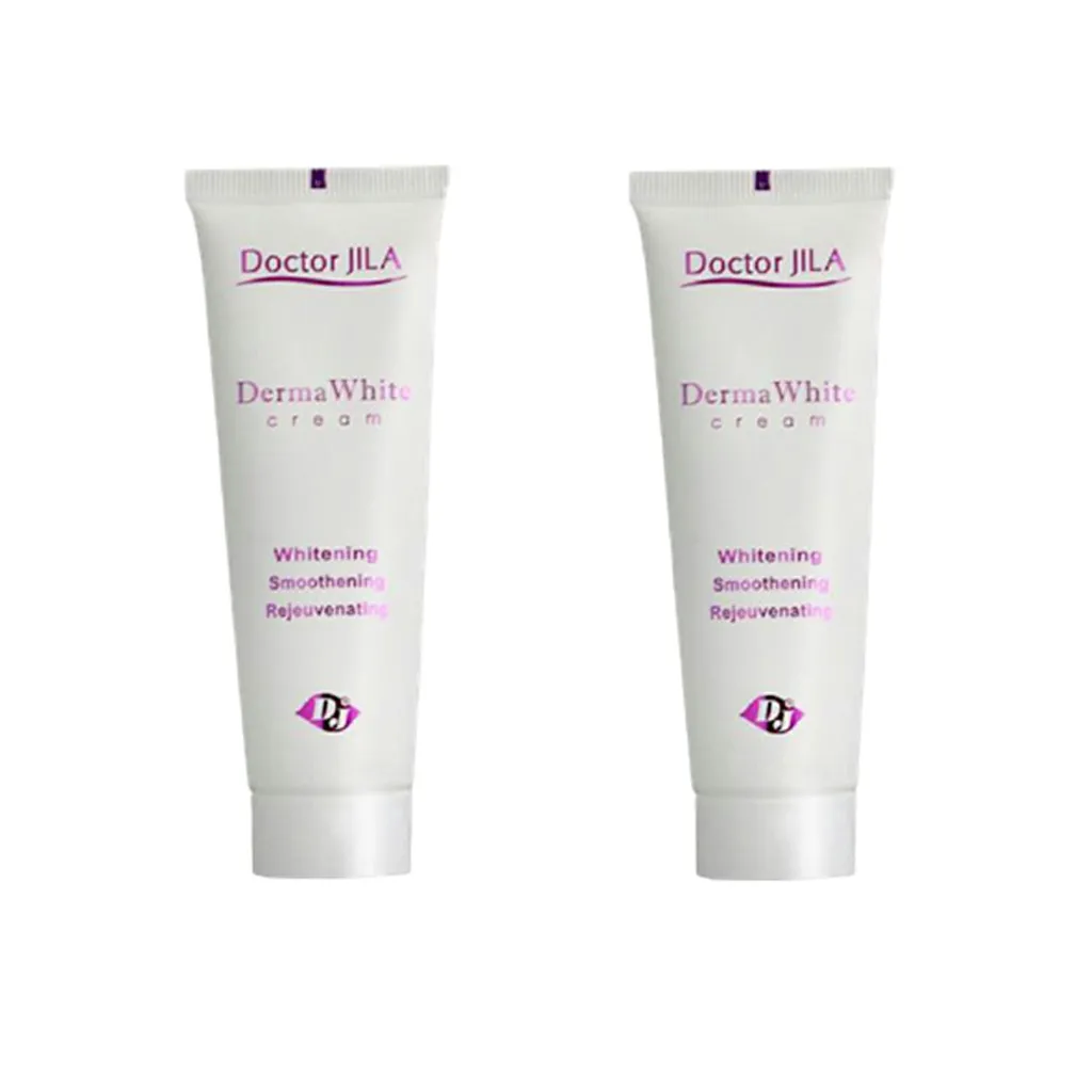 کرم روشن کننده دکتر ژیلا مدل DERMA حجم 50 میلی لیتر مجموعه 2 عددی