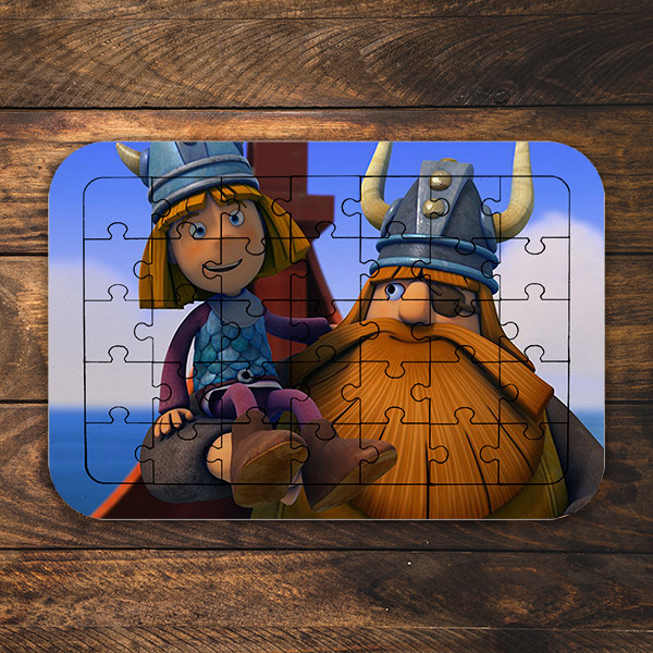 پازل 35 تکه طرح انیمیشن ویکی وایکینگ مدل NI1914