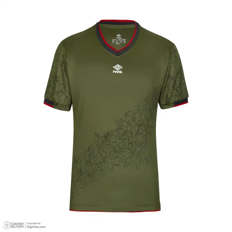 ست تی شرت و شلوارک ورزشی مردانه پانیل کد 1112A