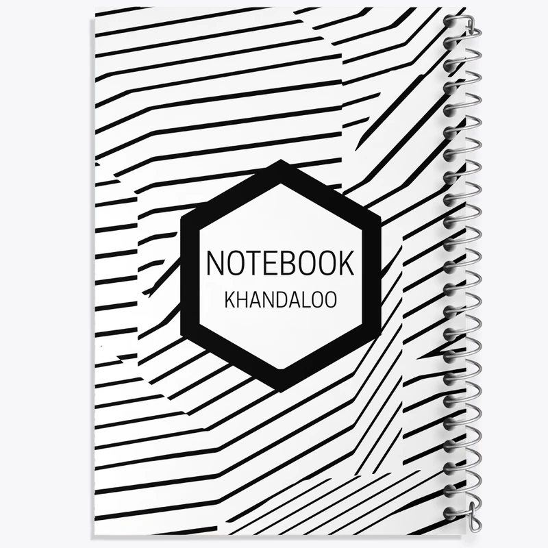 دفتر شطرنجی 50 برگ خندالو مدل مدرن کد N189