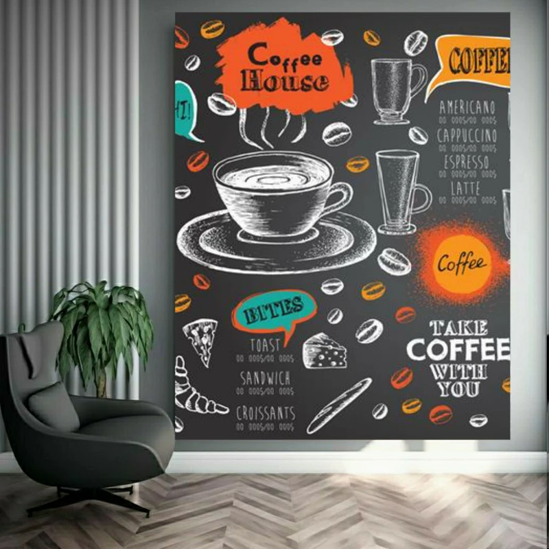  پوستر طرح کافی شاپ مدل منو کد FB105880