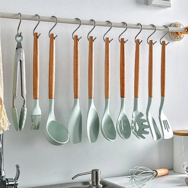 سرویس کفگیر و ملاقه 12 پارچه وون مدل KITCHEN LIFE-1007