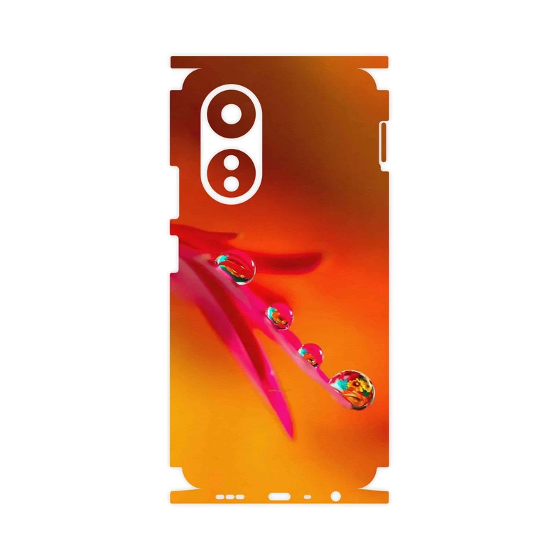 برچسب پوششی ماهوت مدل Plant dew-FullSkin مناسب برای گوشی موبایل اپو A58 4G