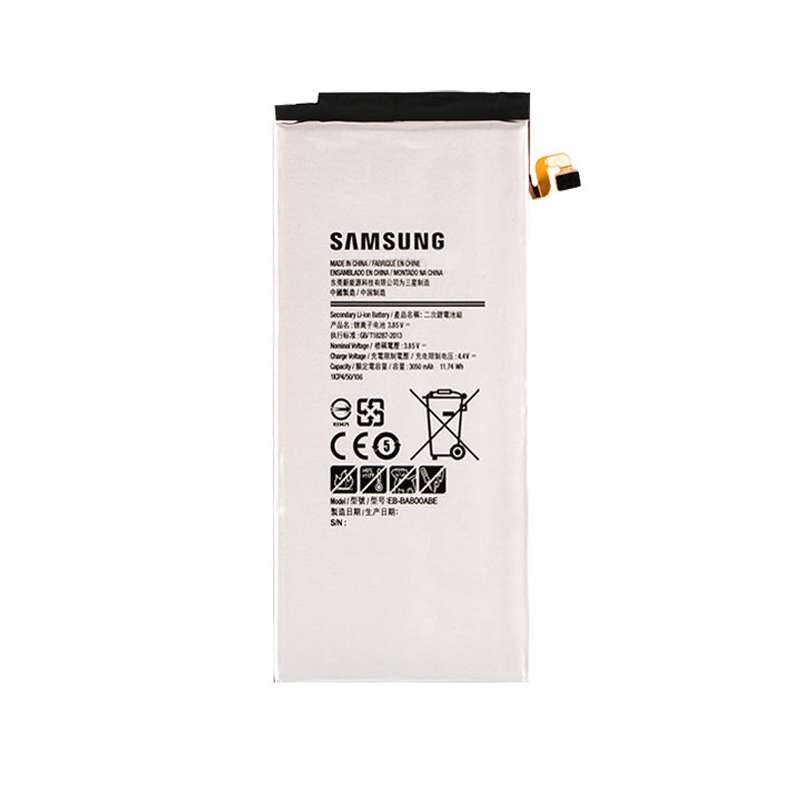 باتری موبایل مدل EB-BA800ABE ظرفیت 3050 میلی آمپر ساعت مناسب برای گوشی موبایل سامسونگ Galaxy A8