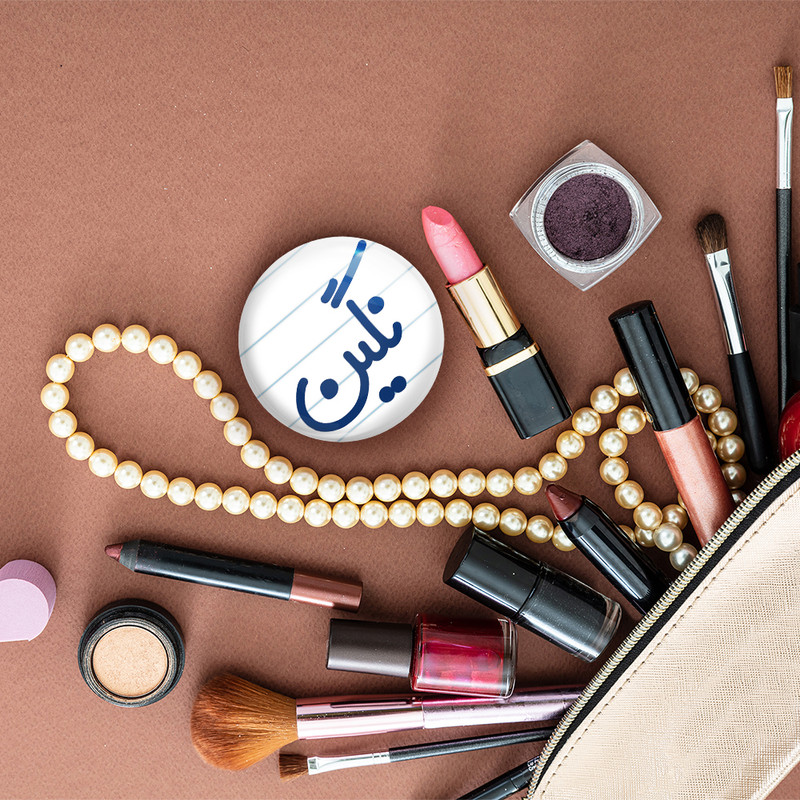 آینه جیبی خندالو مدل نگین کد 8364