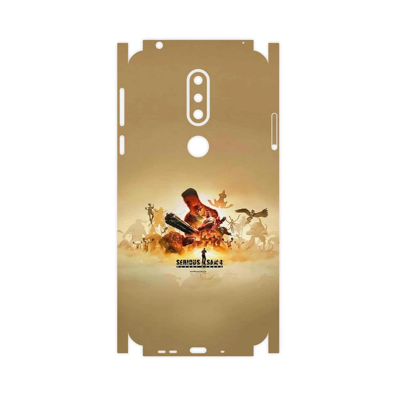 برچسب پوششی ماهوت مدل Serious Sam Game Series-FullSkin مناسب برای گوشی موبایل نوکیا 7.1