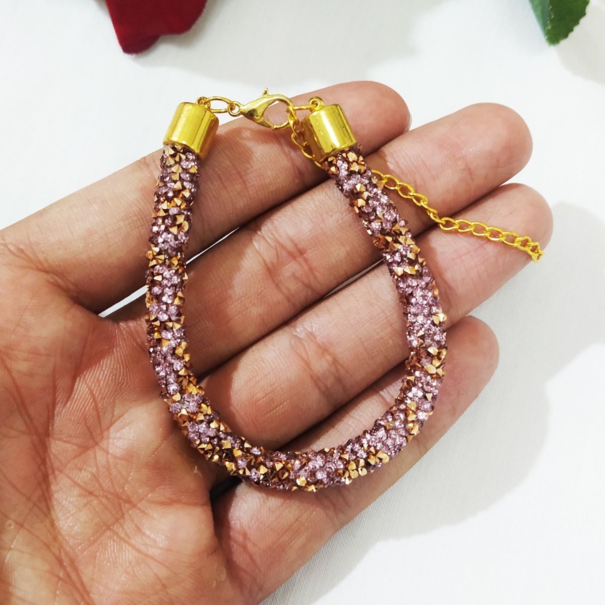 دستبند دخترانه سلین کالا مدل سوارسکی کد ce-As7 -  - 6