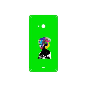 MAHOOT Collage of Women Portrait 3 Cover Sticker for Microsoft Lumia 540