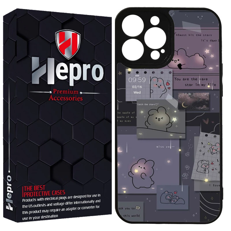 کاور هپرو طرح فانتزی مدل TPU مناسب برای گوشی موبایل اپل IPHONE 13 PRO
