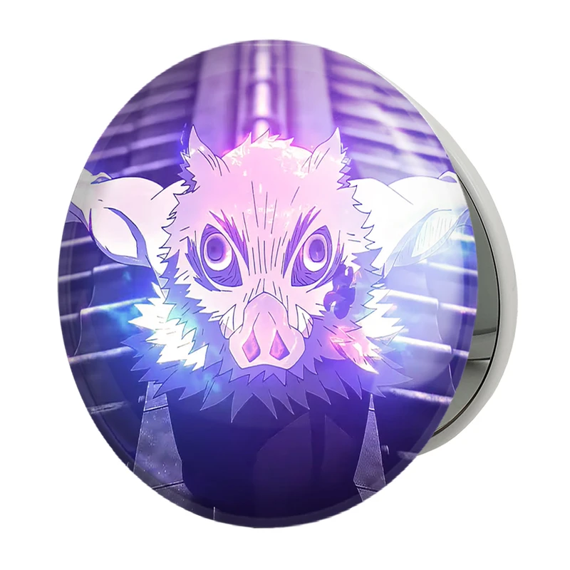 آینه جیبی خندالو طرح اینوسکه انیمه شیطان کش مدل تاشو کد 13691 