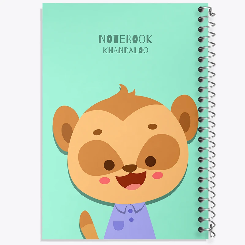 دفتر نت موسیقی 50 برگ خندالو مدل میمون بامزه کد N1092