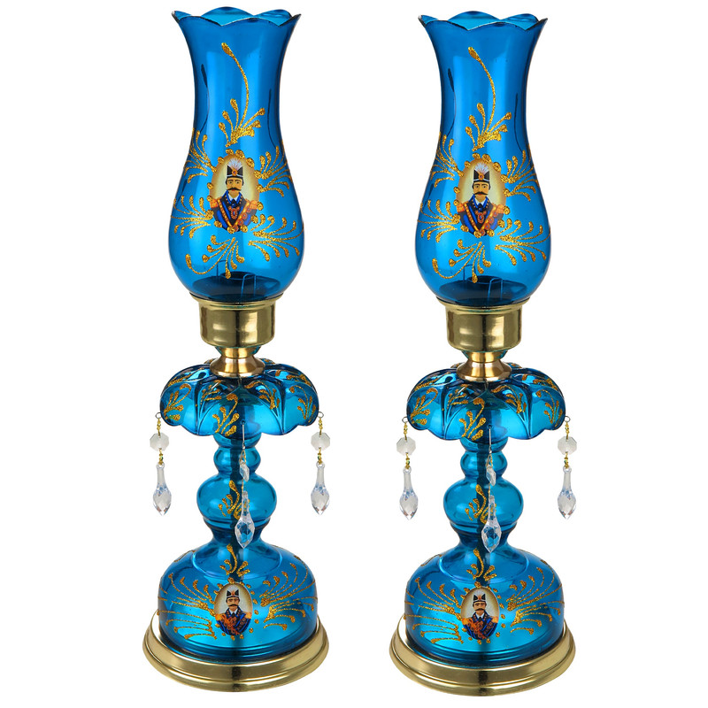 آباژور رومیزی مدل شاه عباسی کد MY بسته 2 عددی