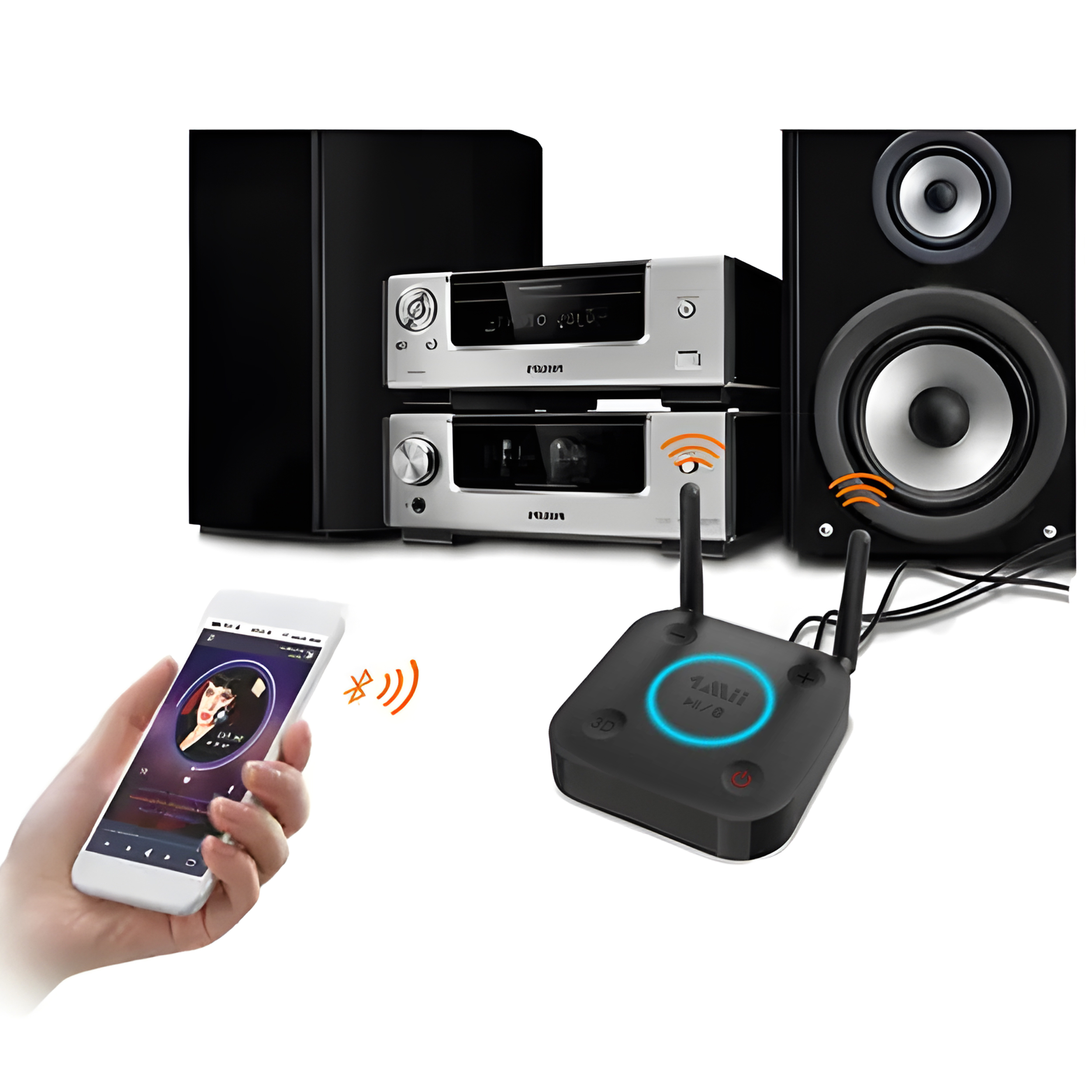 گیرنده بلوتوثی صدا مدل B06 PRO