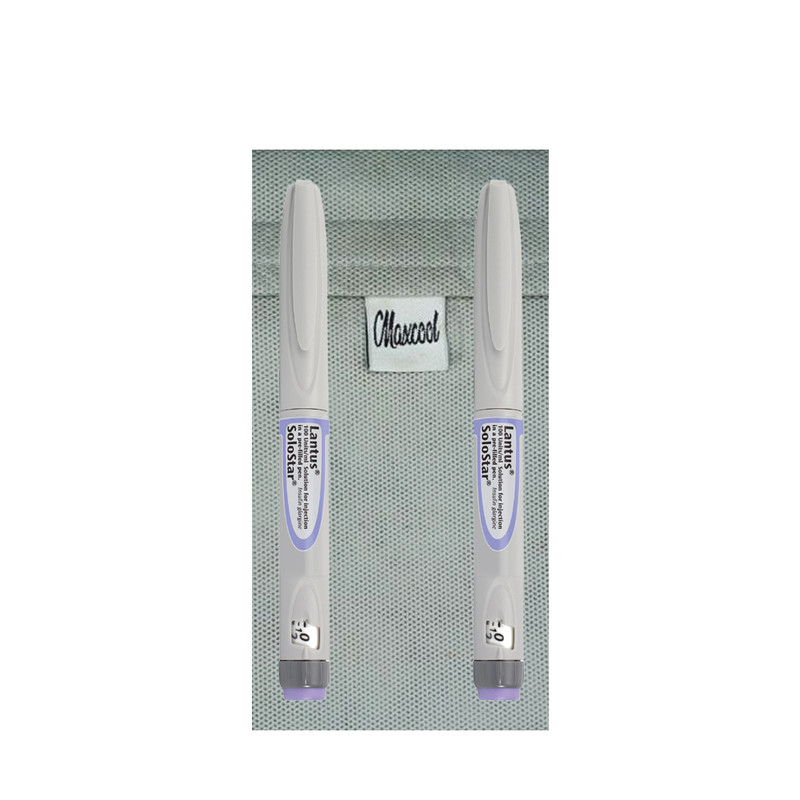 کیف خنک نگهدارنده انسولین مکس کول مدل 2 قلم