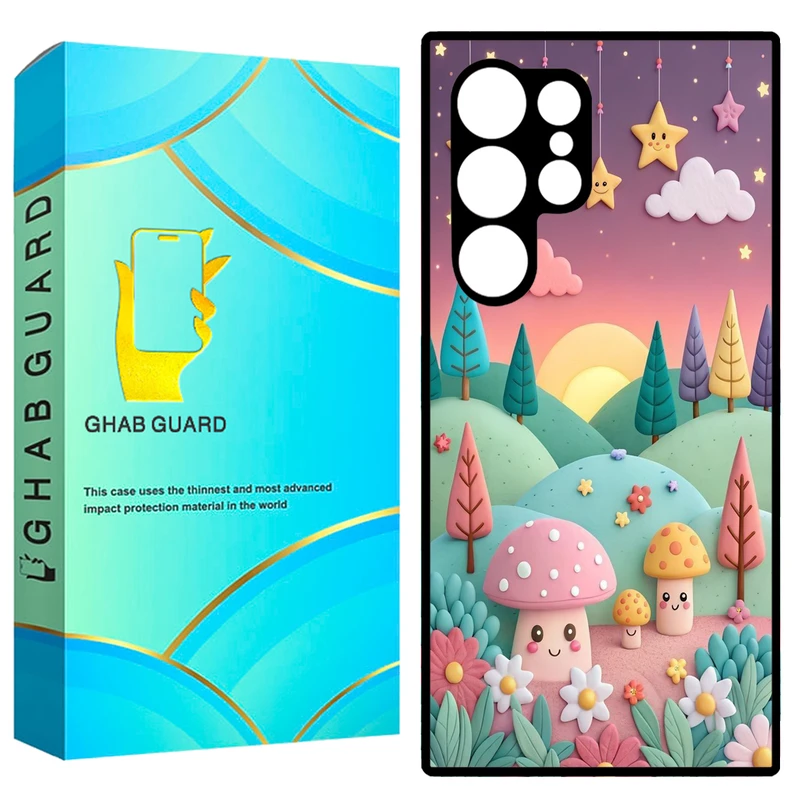 کاور قاب گارد طرح قارچی مدل GCHPS23U مناسب برای گوشی موبایل سامسونگ Galaxy S23 Ultra 5G