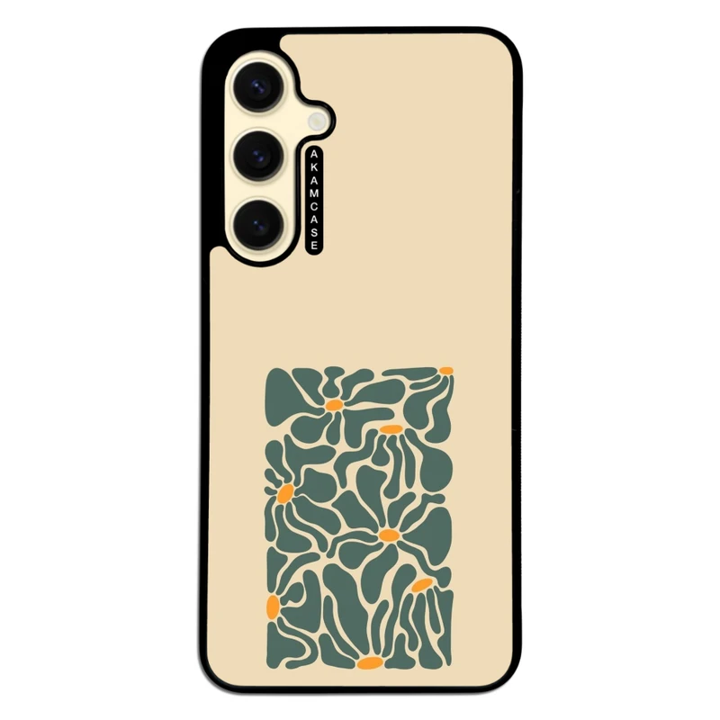 کاور آکام مدل AMC-WSGS24FE-FLOWERS-33 مناسب برای گوشی موبایل سامسونگ Galaxy S24 FE